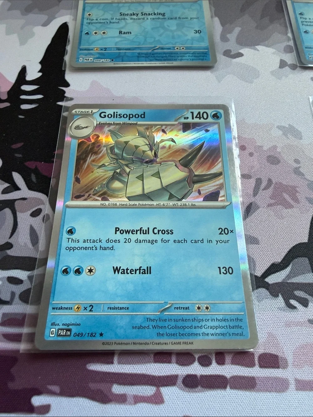 🌊 Wimpod & Golisopod Pokémon Evolution Reverse Holo Card Lot | 4 Cards ✨5/$25✨